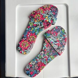 Lilly Pulitzer Floral Sandals - Multicolor
